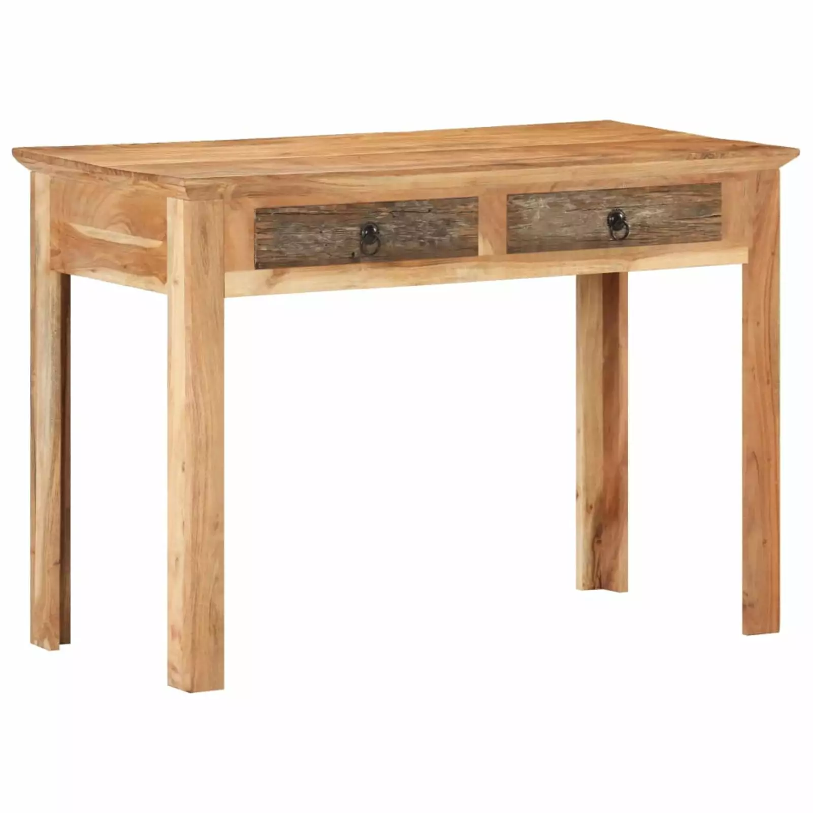 Dcenta Desk 43.3x19.7x29.5 Solid Reclaimed Wood - Rustic Office Desk