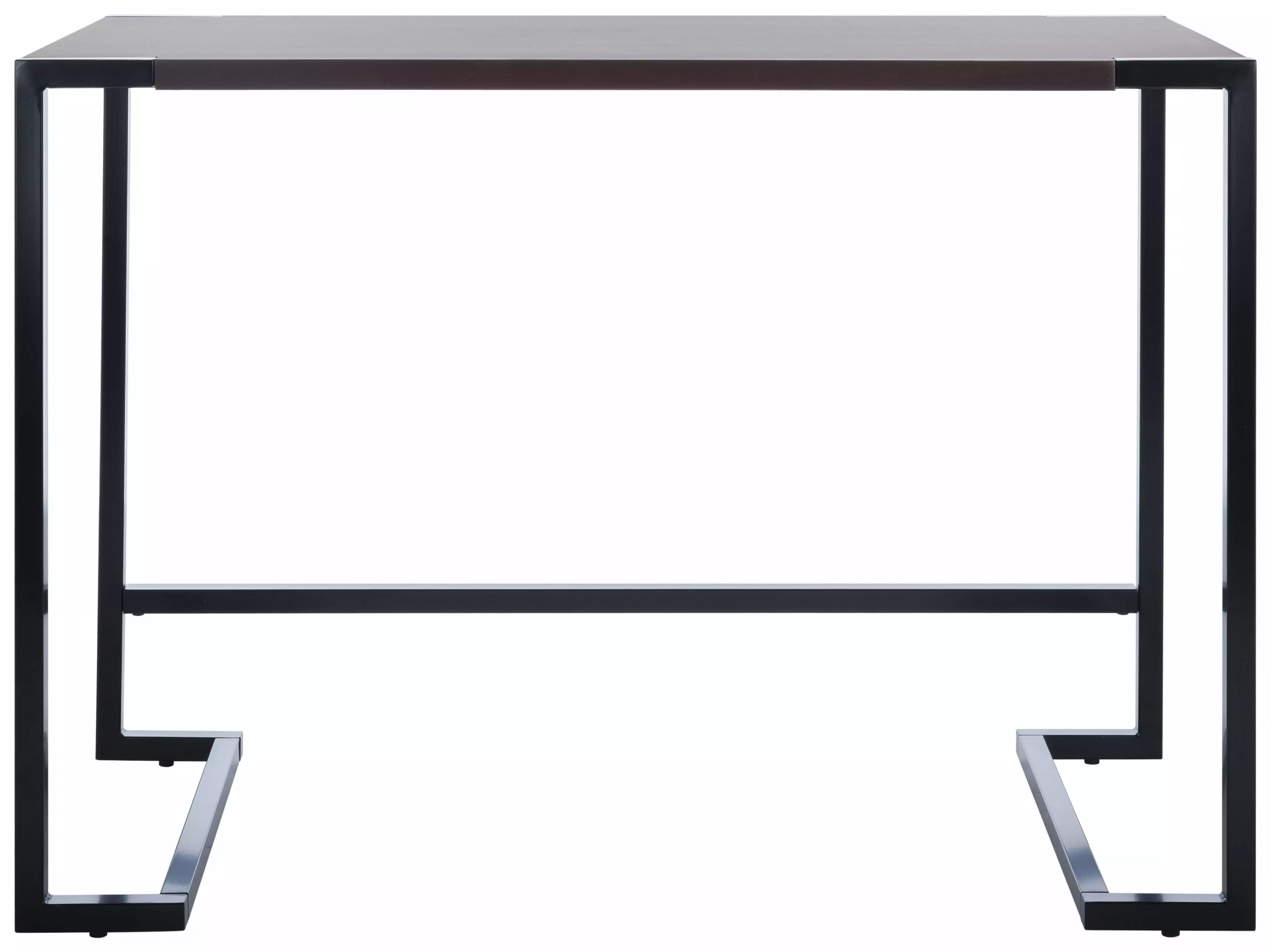 SAFAVIEH Calloway Scandinavian Wood Writing Desk Brown/Black