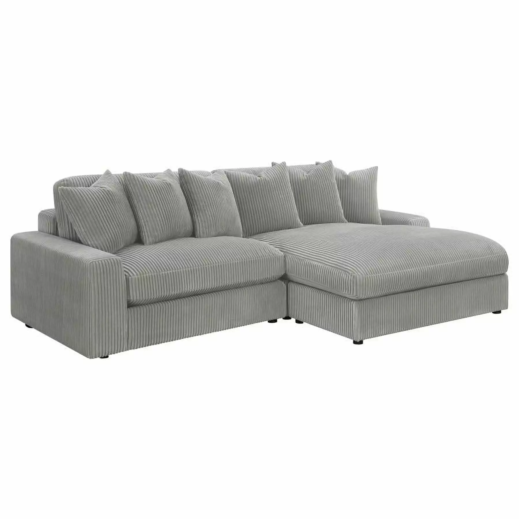 Blaine Upholstered Reversible Sectional Fog Coaster Company