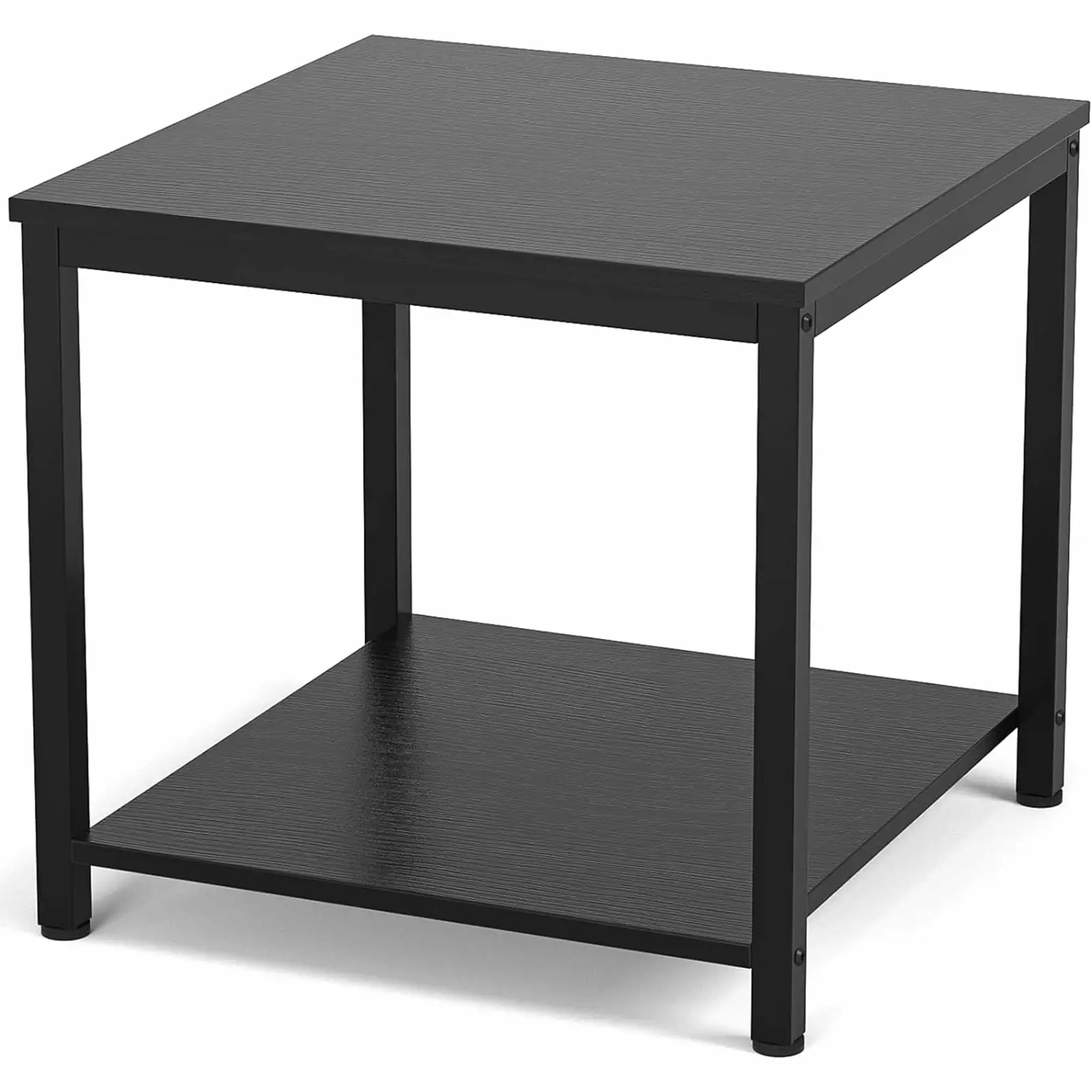 WM 20-inch Black Multifunctional Square Side Table Kids and Offices FHWM-C