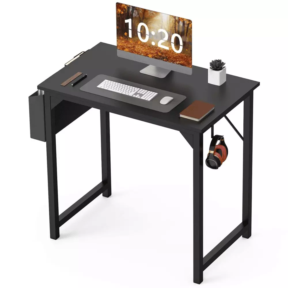 Small Computer Desk 31 Inch Simple Writing Mini Desk Home Office Laptop PC Mac KEDUDES