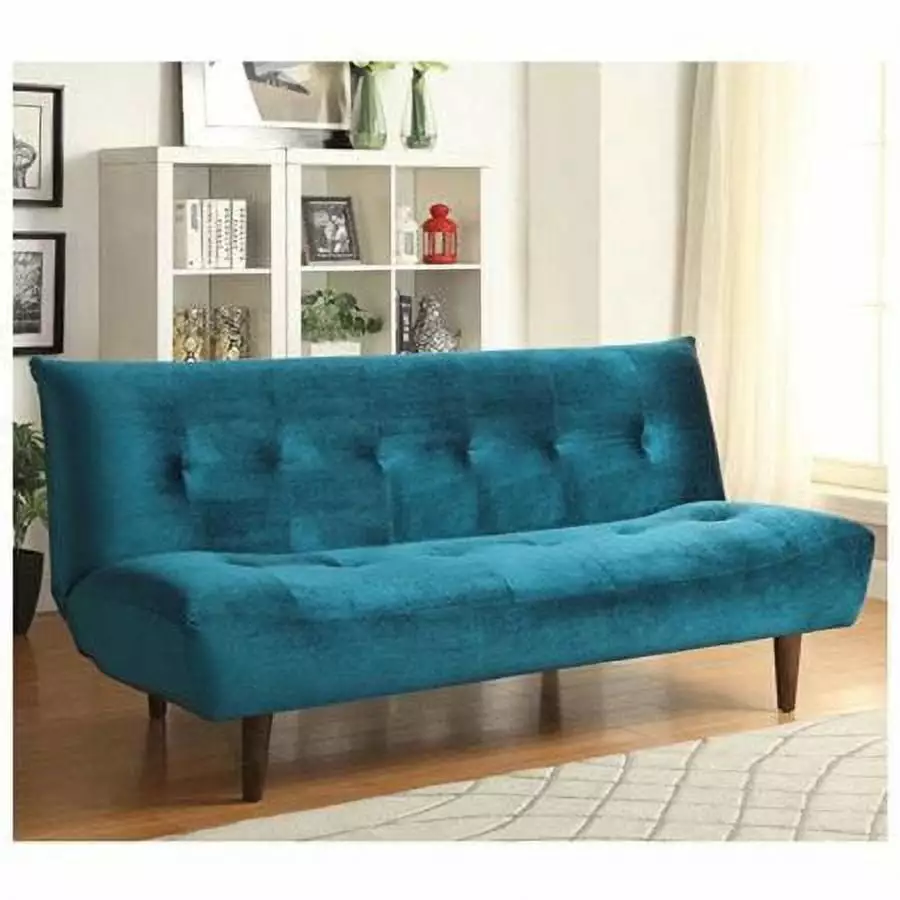 Coaster Home Furnishings Sofa Bed - Teal - Convertible Living Room Furniture Coaster Company