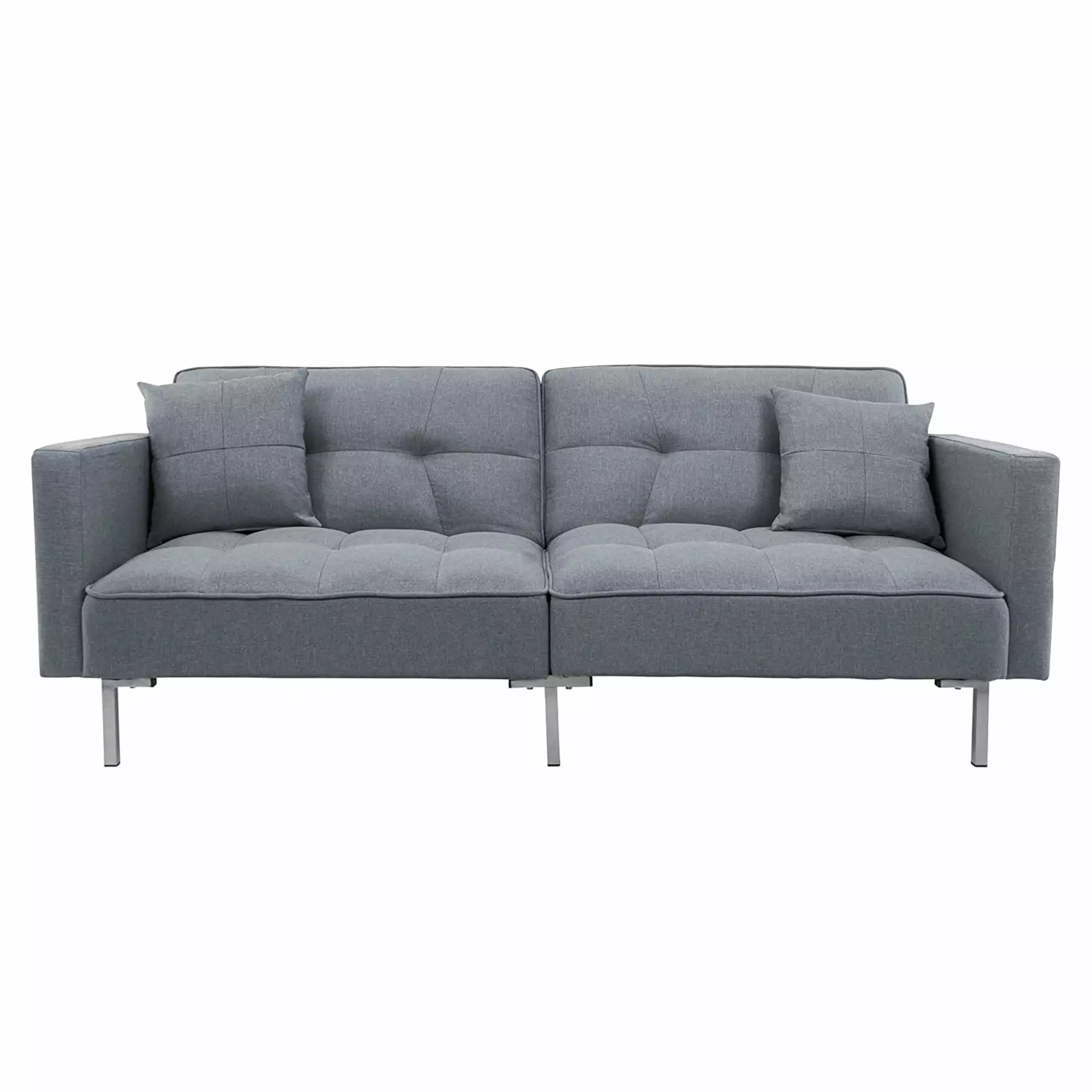 CoSoTower Linen Upholstered Modern Convertible Folding Sofa Bed Compact Living Spaces