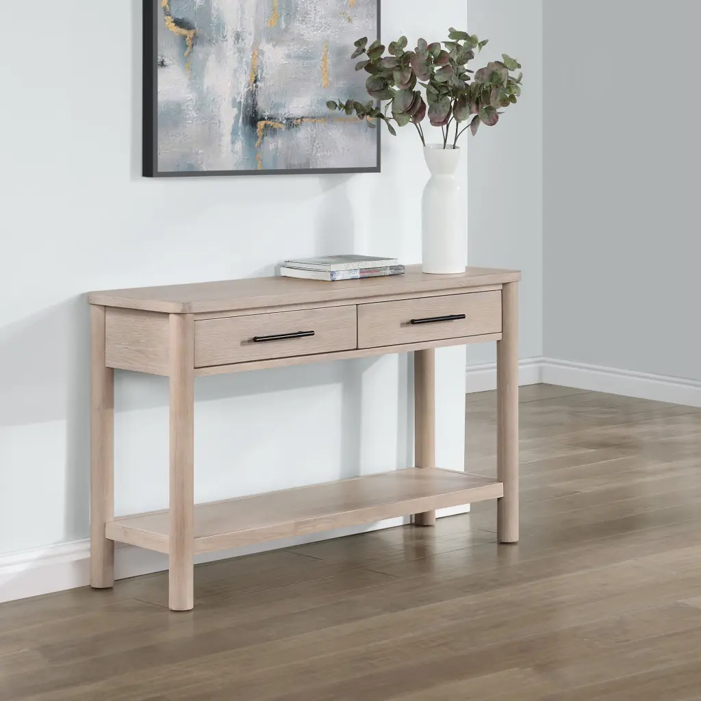 Gabby Sofa Table Light Brown Light Brown Wood steve silver furniture