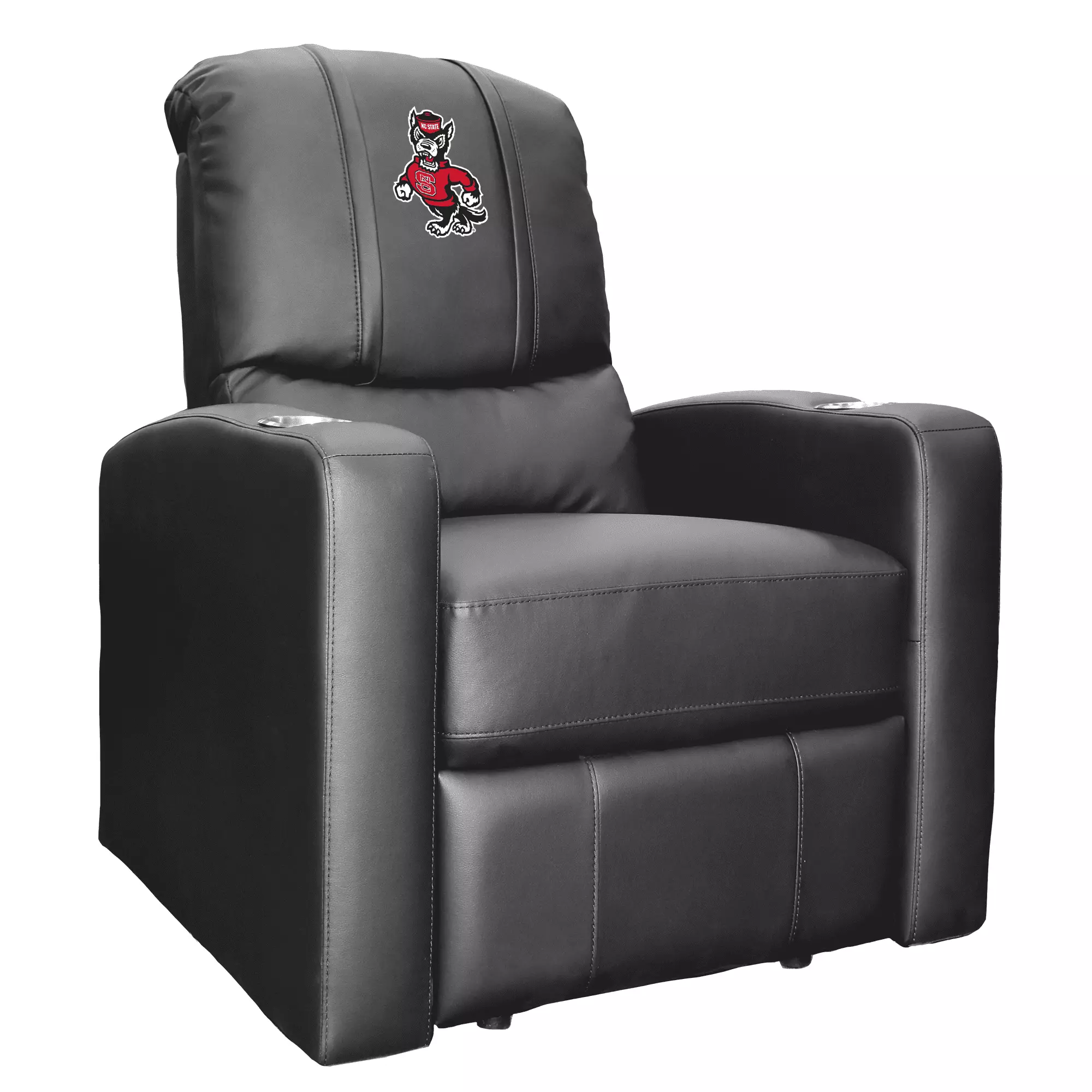 North Carolina State Wolf Logo Stealth Recliner Zipper System DreamSeat