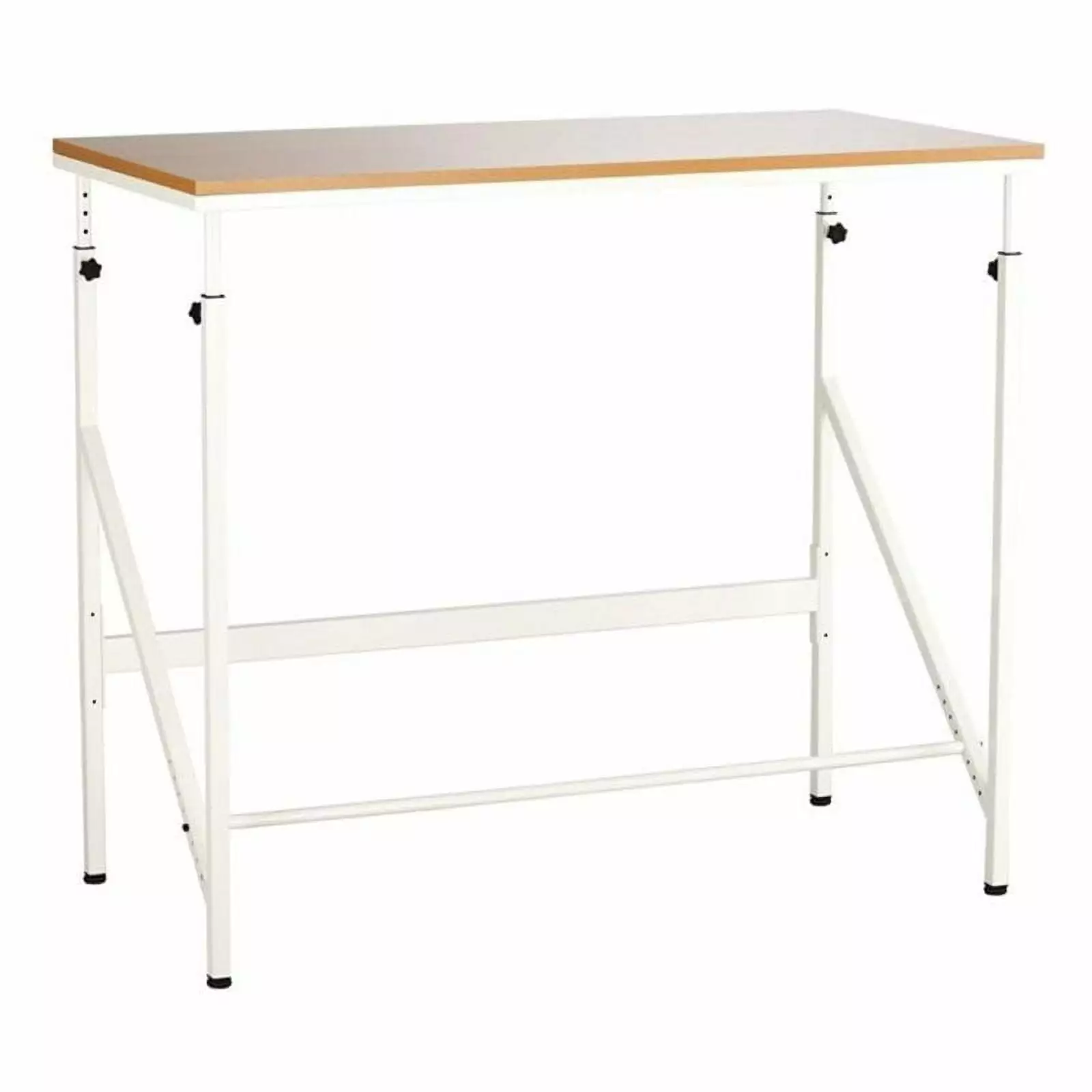 Scranton & Co 48 Standing Desk Cream Home Office and Workspace