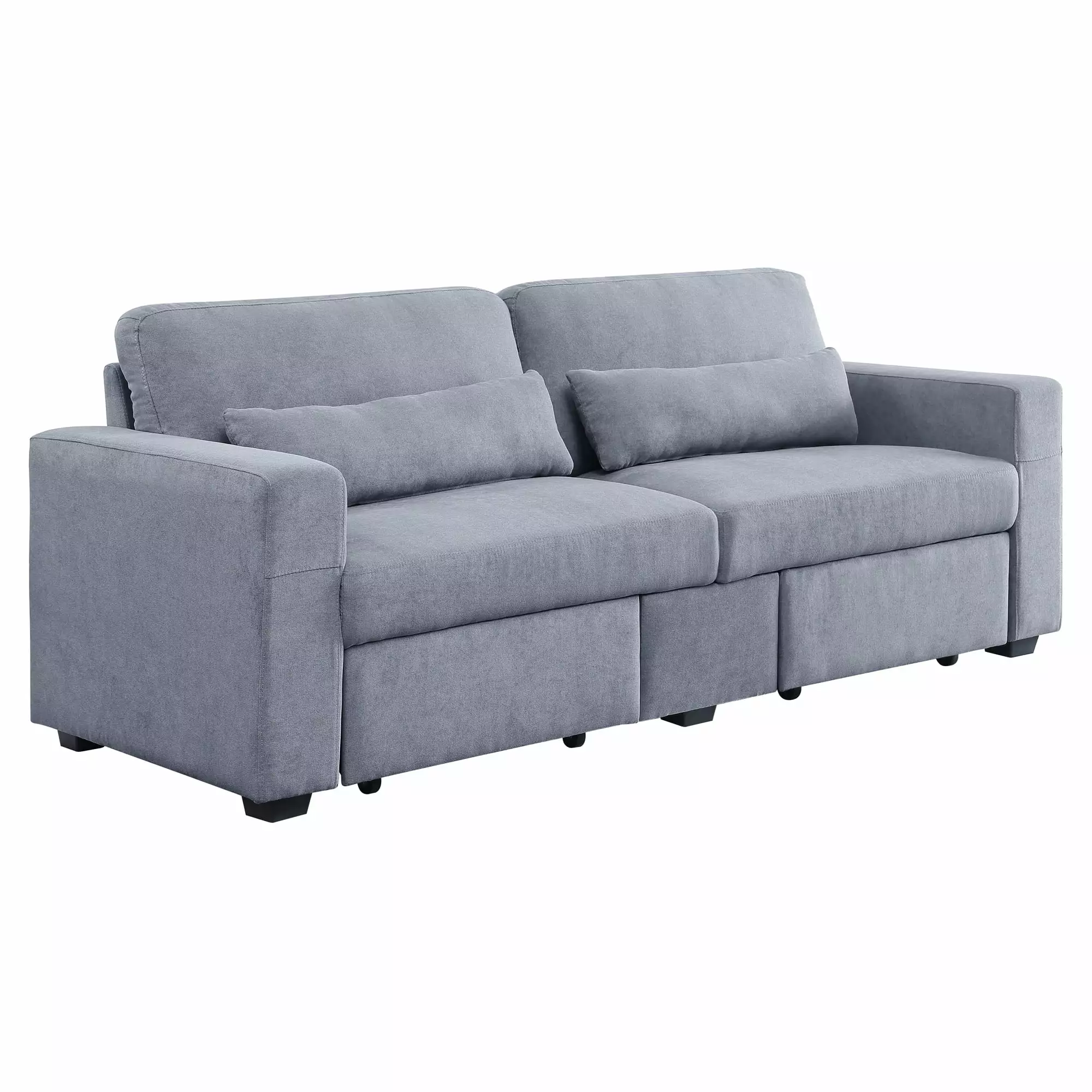 ACME Rogyne Storage Sofa Gray Multi-Functional Living Room Furniture Acme Furniture