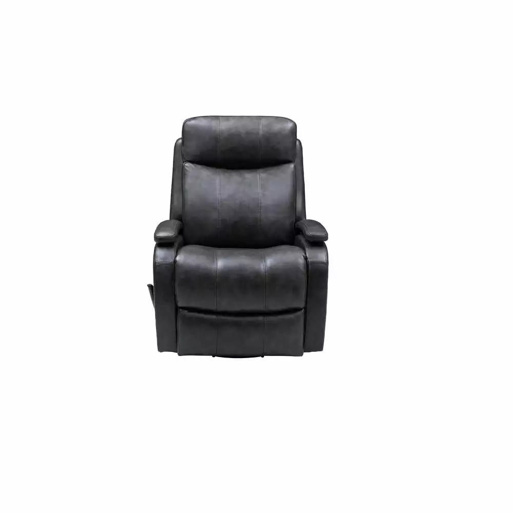 CCCCCAOLI Power Swivel Glider Recliner Chair USB Port Light Grey Barcalounger