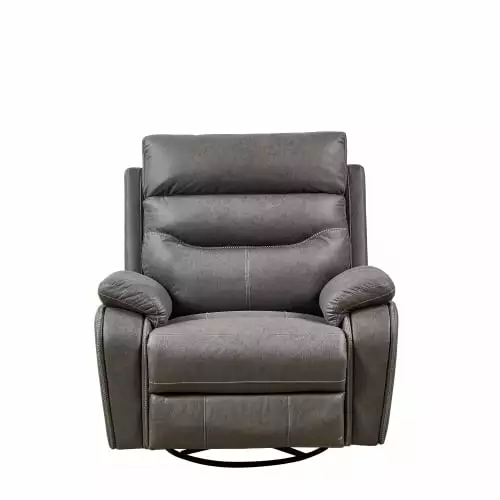 240 Degree Swivel Single Sofa Seat Recliner Chair Infinite Position - Modern Recliner JUHOO