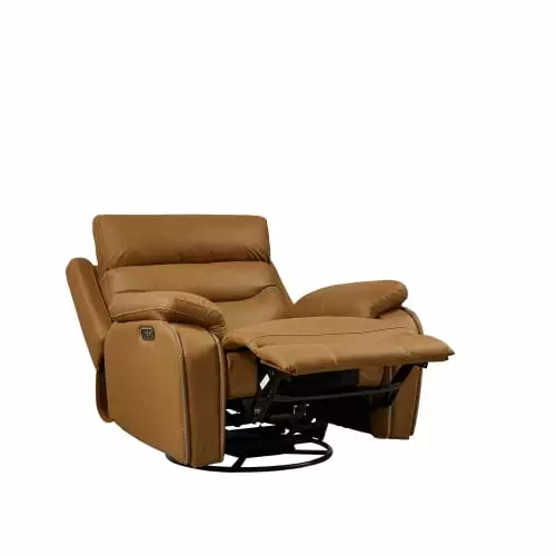 240 Degree Swivel Single Sofa Seat Recliner Chair Infinite Position - Modern Recliner JUHOO