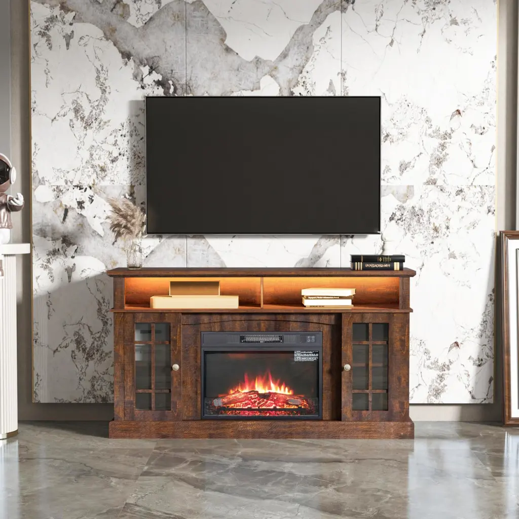 Tv Stand Media Console Storage Cabinet Entertainment Center Electrical jxy furniture