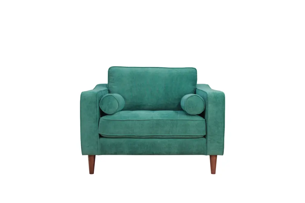 Anderson Turquoise Green Upholstered Accent Chair Living Room western ace furniture- inc
