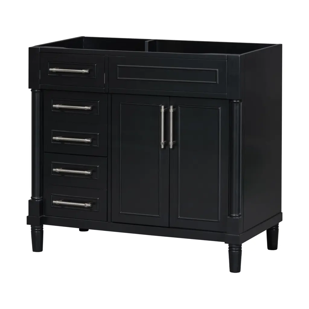 36 Inch Bathroom Vanity Without Sink Freestanding Storage Cabinet rnb