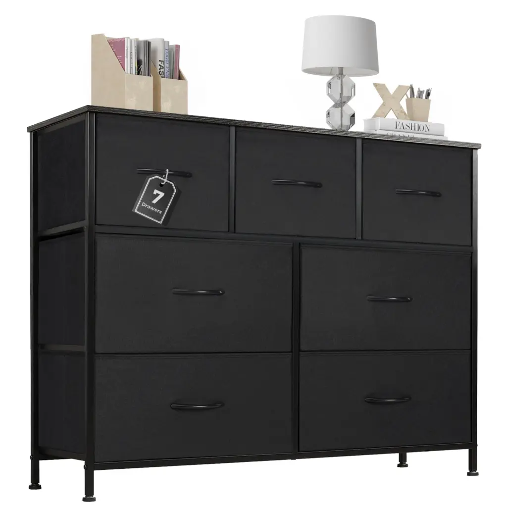 7 Storage Spaces Assembled Wardrobe Lockers Bedroom Furniture w2201