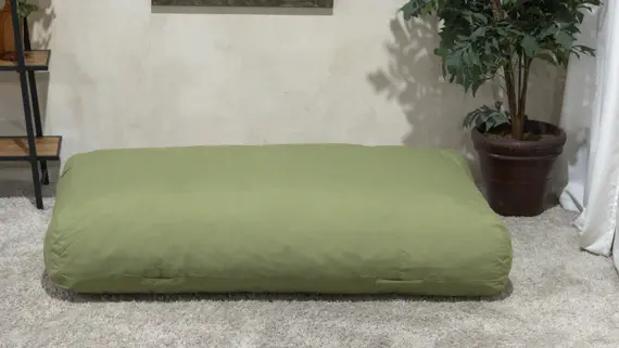 Kasper Water Resistant 6'X3' Lounger Bean Bag Green Waterproof bazar