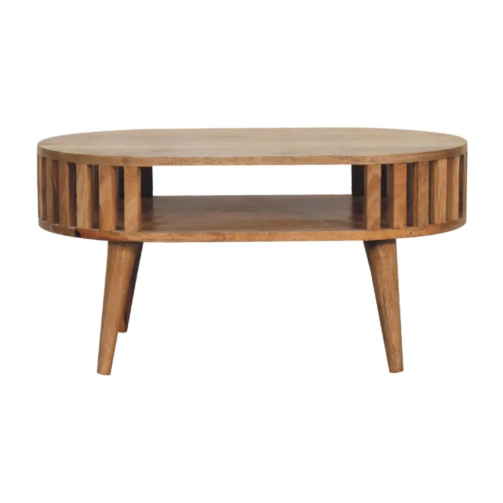Ariella Coffee Table Oak Solid Wood Living Room Furniture artisan furniture