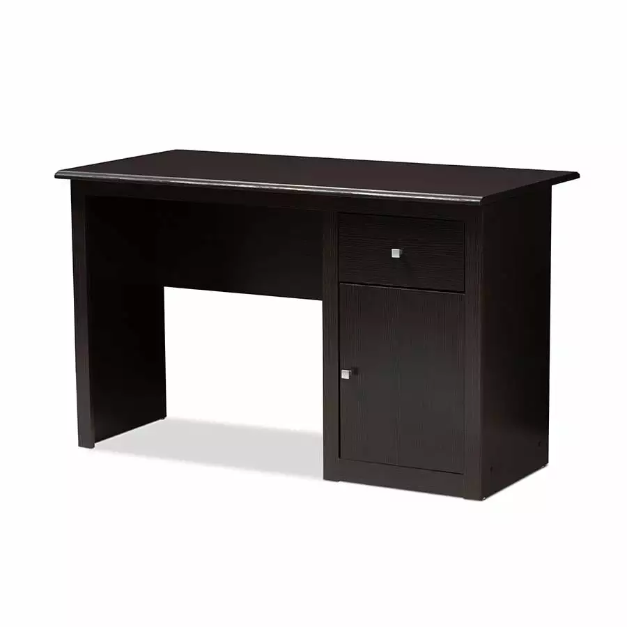 Baxton Studio Belora Modern Wenge Brown Finished Wood Desk Home Office