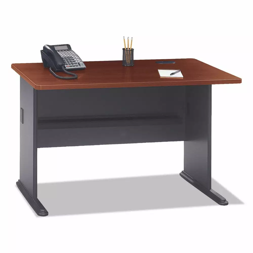 Bush Series Collection 48W Hansen Cherry Office Desk BBF