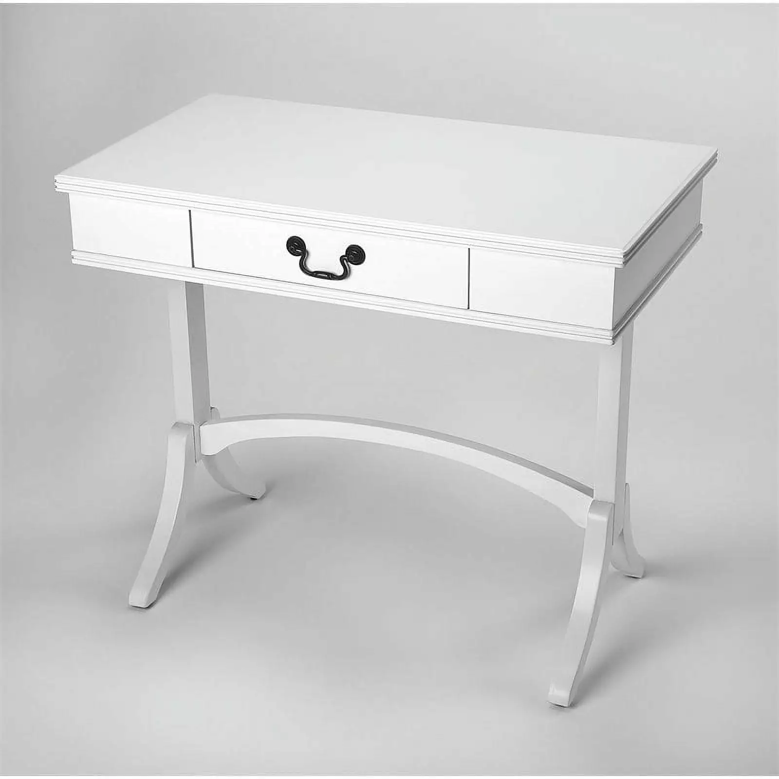 Beaumont Lane Mastercrafted Writing Desk White Finish