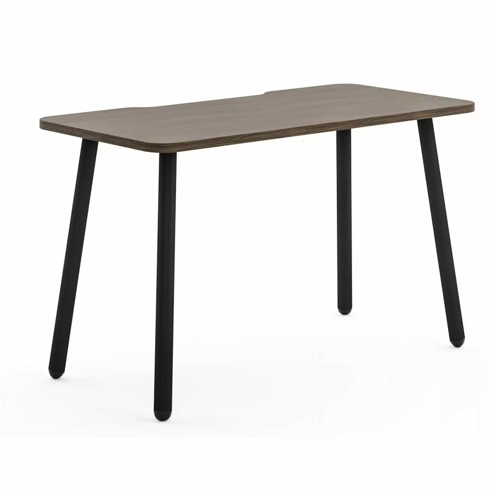 Bowery Hill Contemporary Brown Wood Desk - Modern Home Office Desk Sleek Design