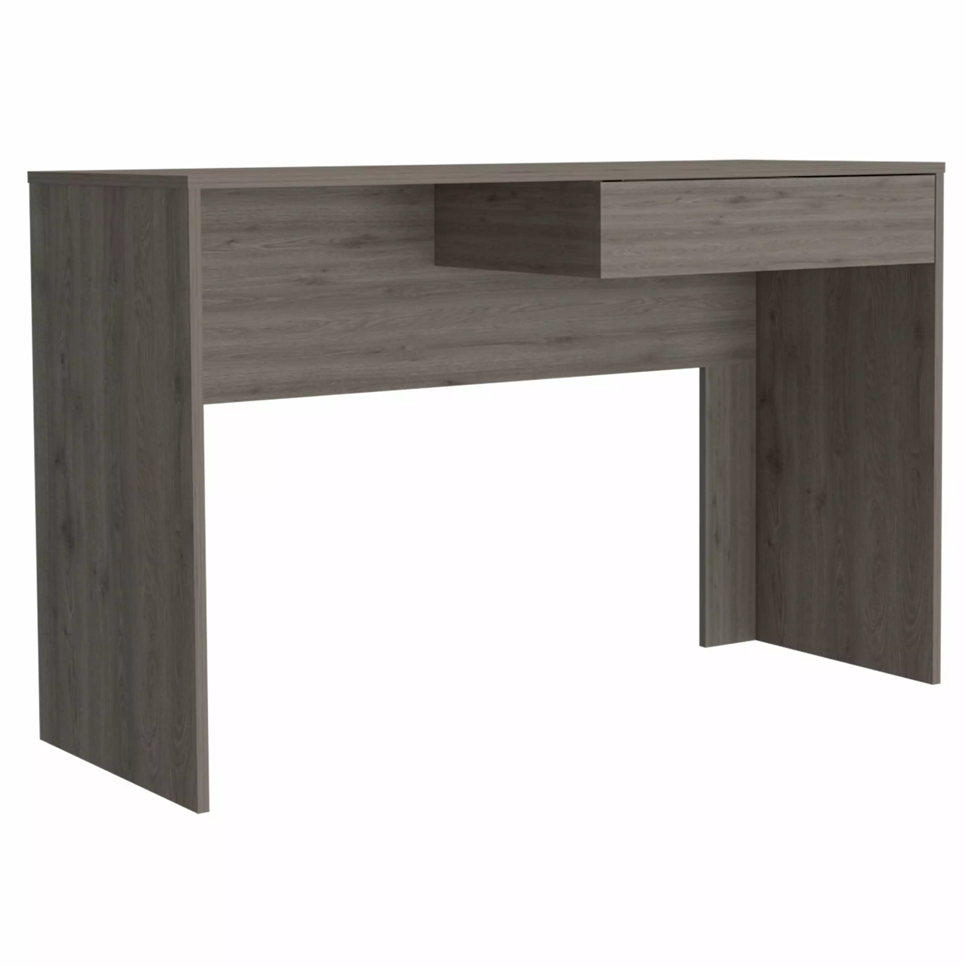 Depot E-Shop Acanto Writing Computer Desk Drawer Light Gray Home Office Desk Depot Eshop