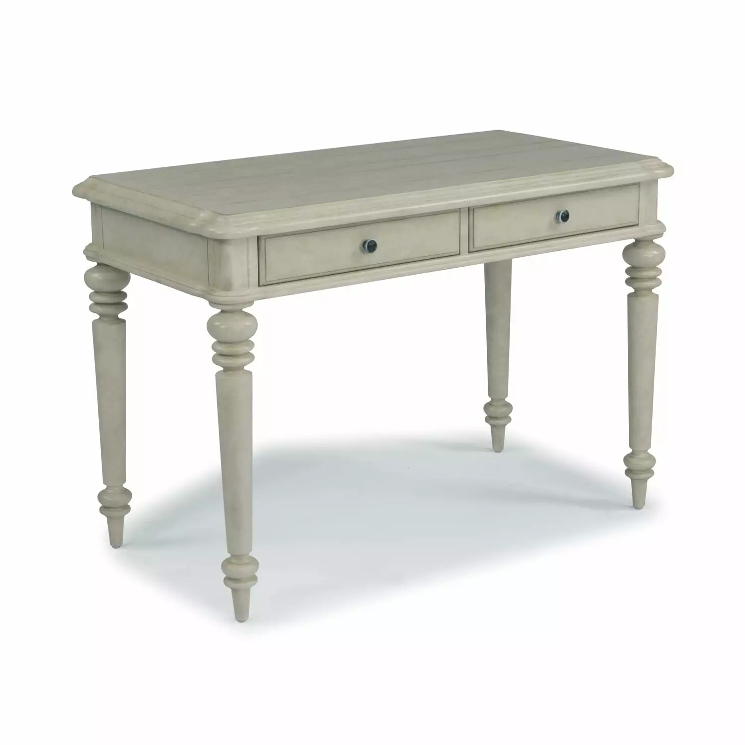 Homestock Country Cottage Off White Wood Desk