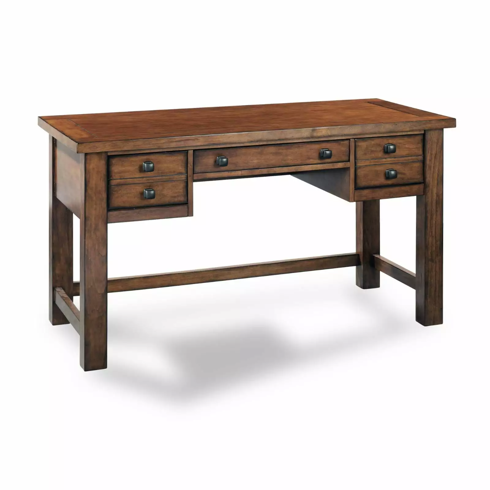 Homestyles Tahoe Wood Writing Desk Brown Home Office Desk
