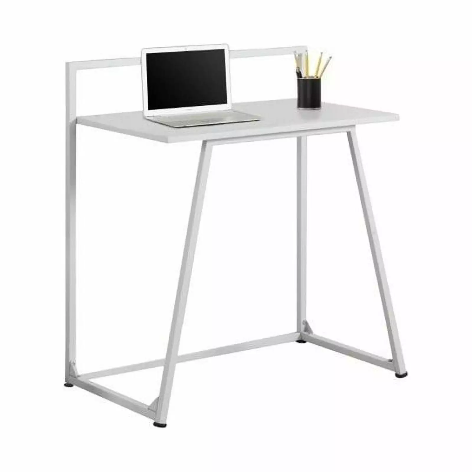 Kingfisher Lane 32 Inch White Juvenile Metal Writing Desk