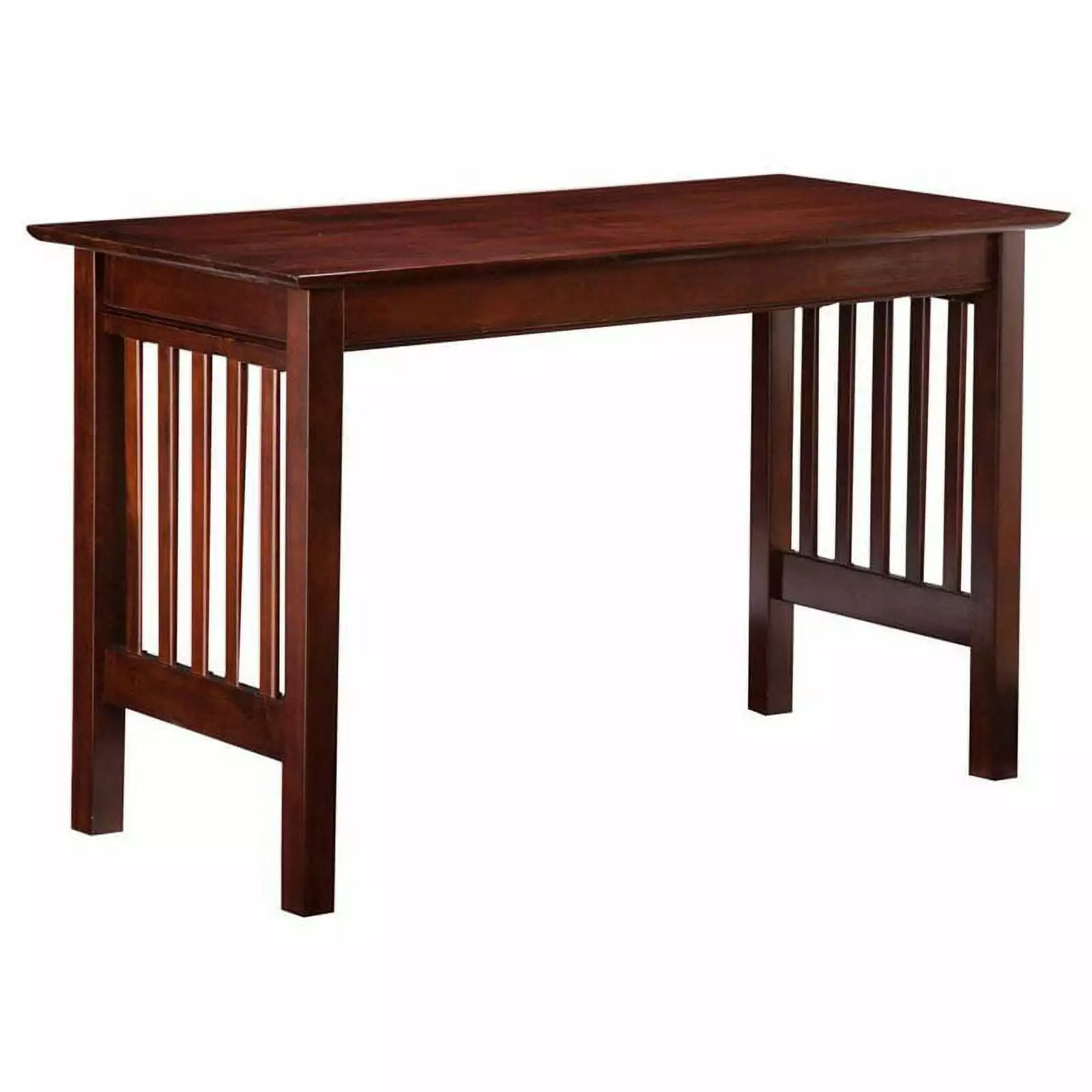 Leo & Lacey Writing Desk Walnut Elegant Home Office Furniture