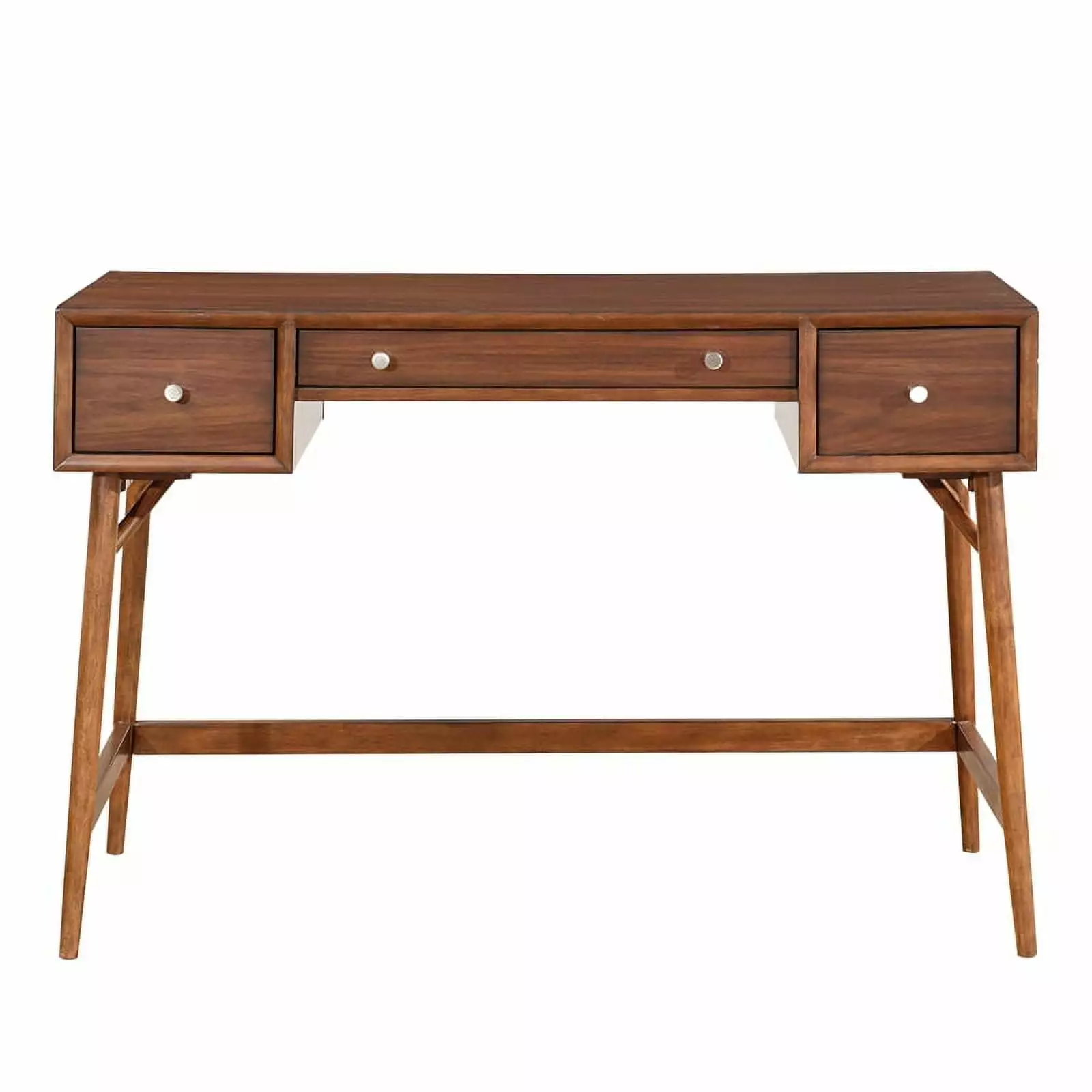 Lexicon Frolic Wood Counter Height Writing Desk Brown - Modern Tall Desk Home Office