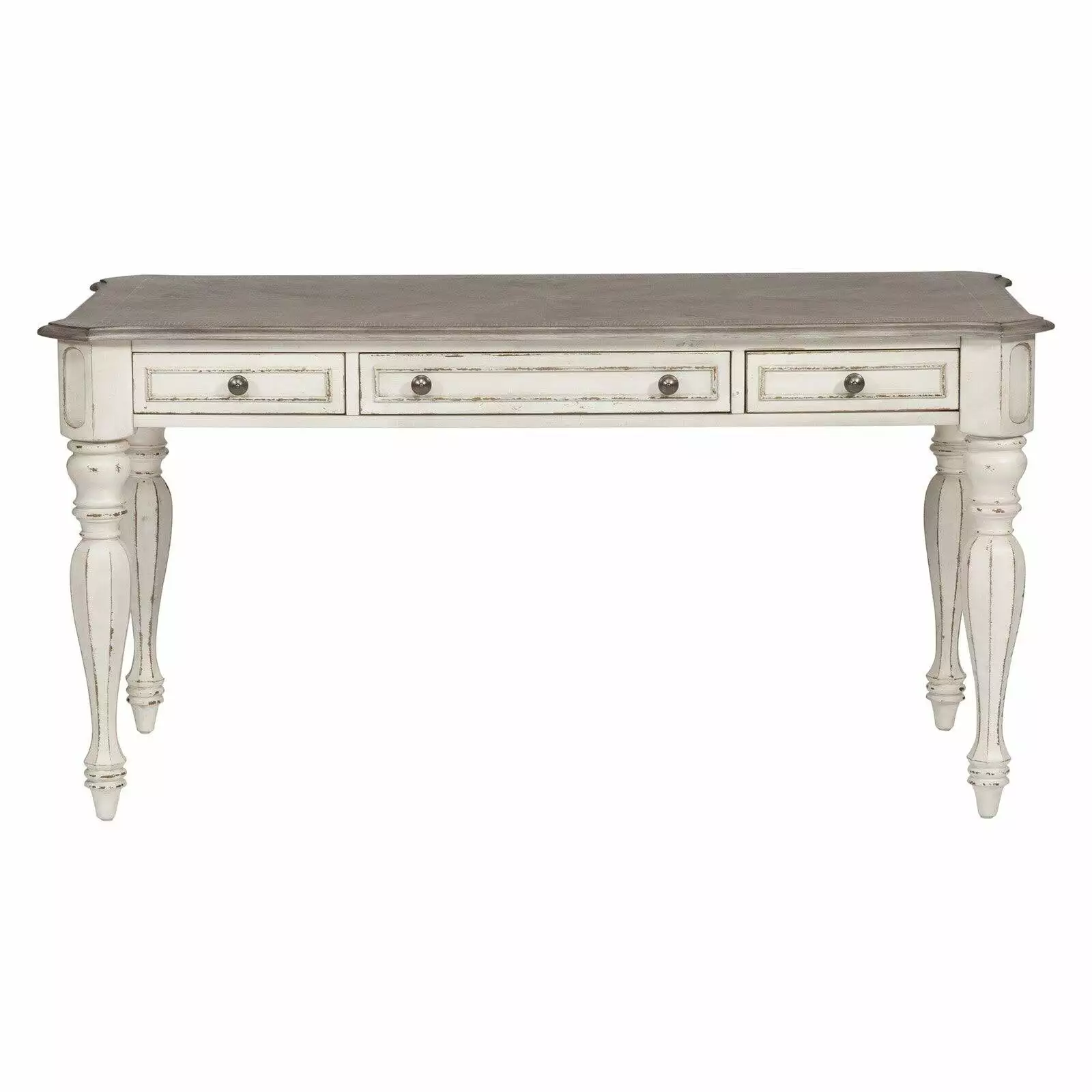 Magnolia Manor White Writing Desk - Classic Home Office Furniture Liberty Furniture