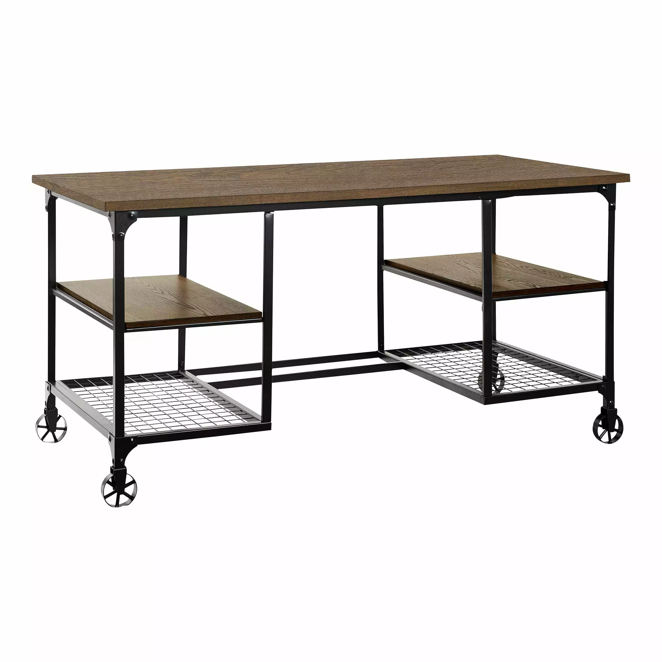 OakvillePark Raku Writing Desk Weathered Natural Finish