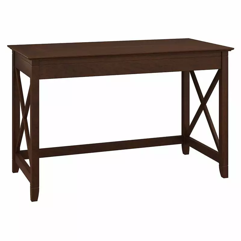 Scranton Co 48 Rectangle X Pattern Bing Cherry Writing Desk