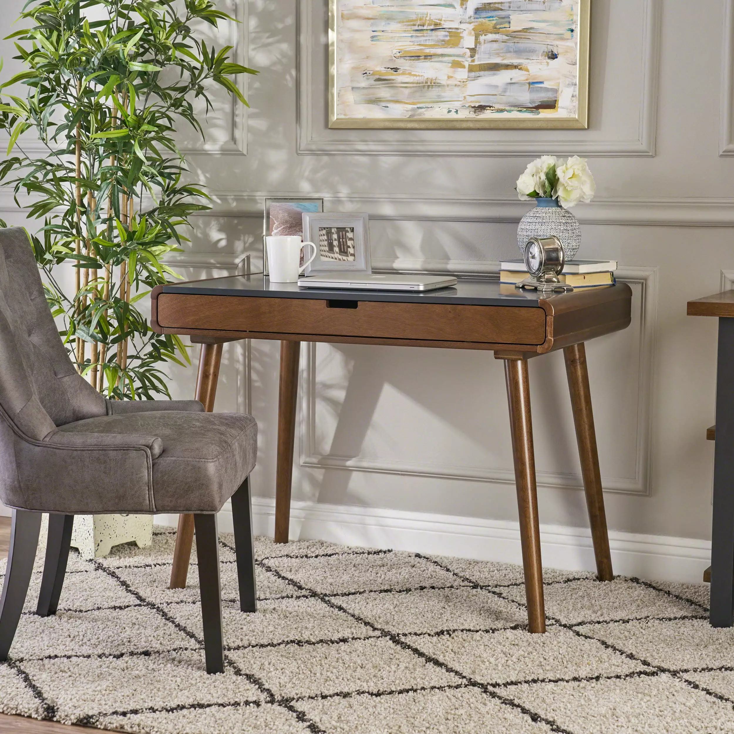Tina Writing Desk Everything You Need Your Home Office Modern Workstation SMHZ