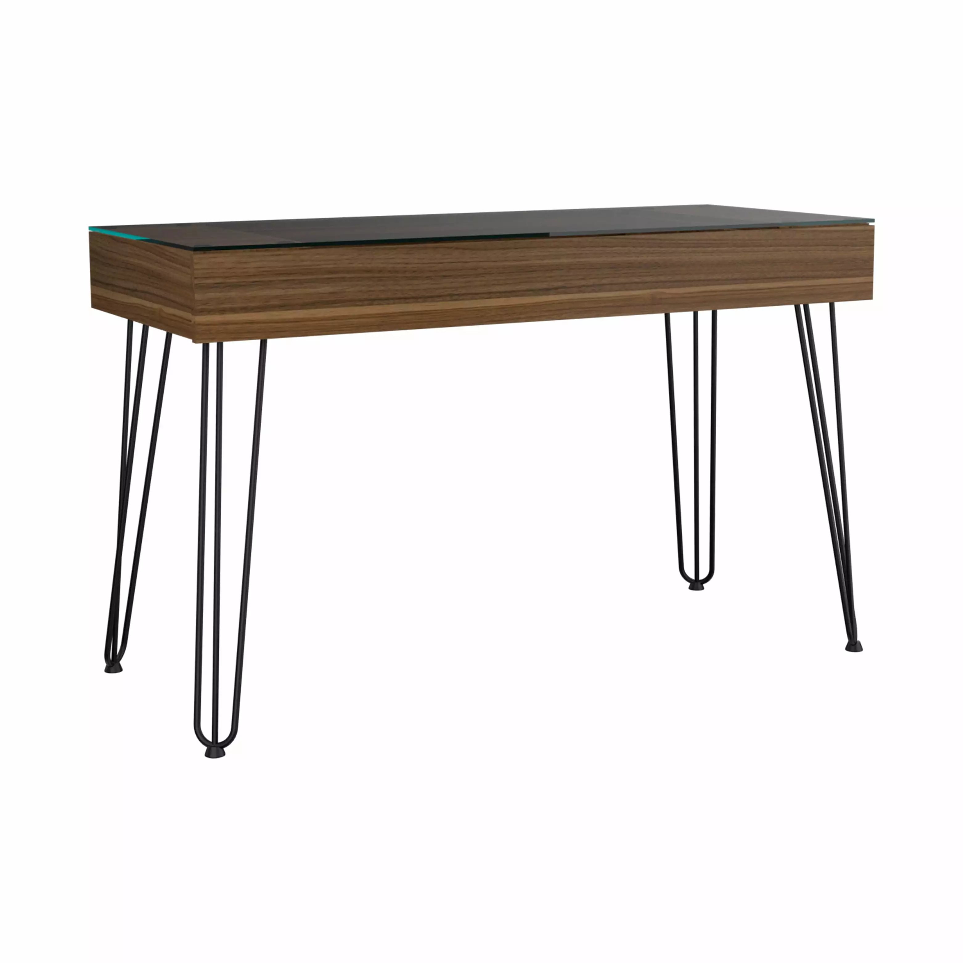 Baxter 120 Drawer Desk Four Legs and One Drawer TUHOME