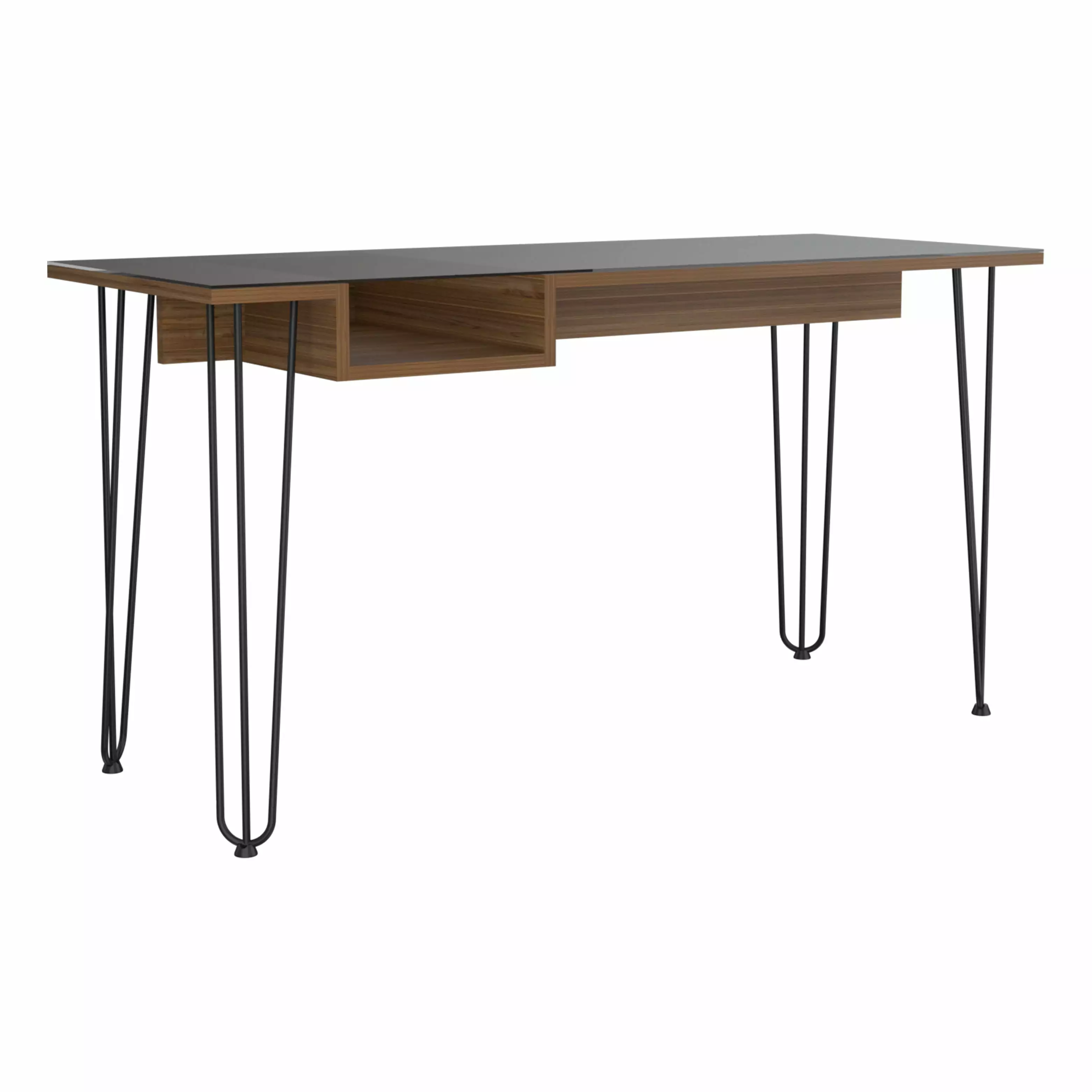Baxter 140 Desk One Shelf and Four Legs TUHOME