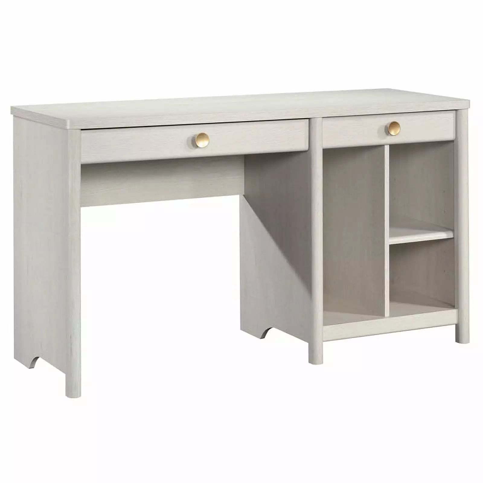 UrbanPro Modern Engineered Wood Desk Glacier Oak